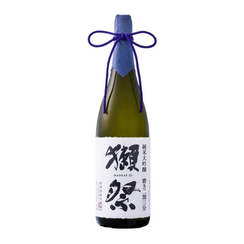 日本酒「獺祭」のボトル
