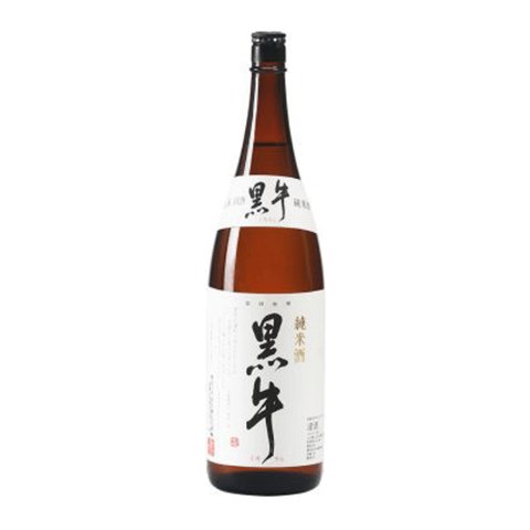 日本酒「黒牛」のボトル