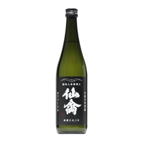 日本酒「仙禽」のボトル